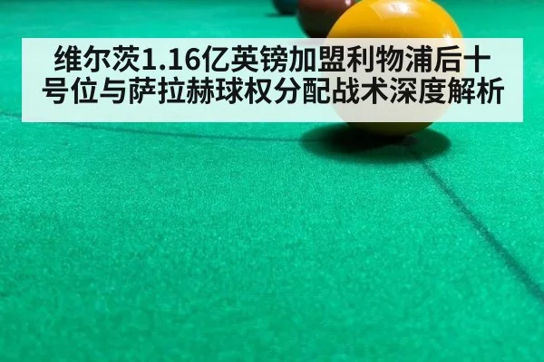 维尔茨1.16亿英镑加盟利物浦后十号位与萨拉赫球权分配战术深度解析 - kaiyun